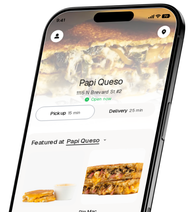 Papi Queso app preview
